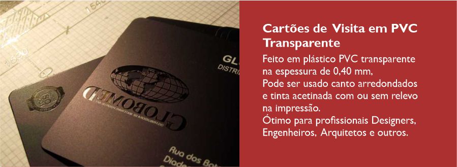 Cartão PVC
