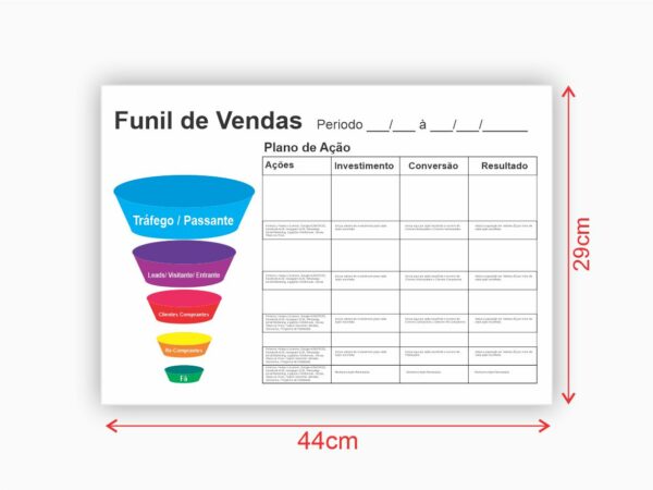 Painel Funil de Vendas A3 - Image 3